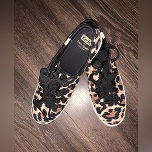 Kate Spade/Keds Leopard women’s sneakers size 9 Preloved